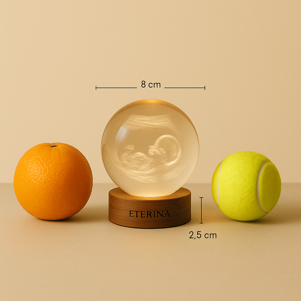Eternina® – Esfera de Luz com Ultrassom Gravado